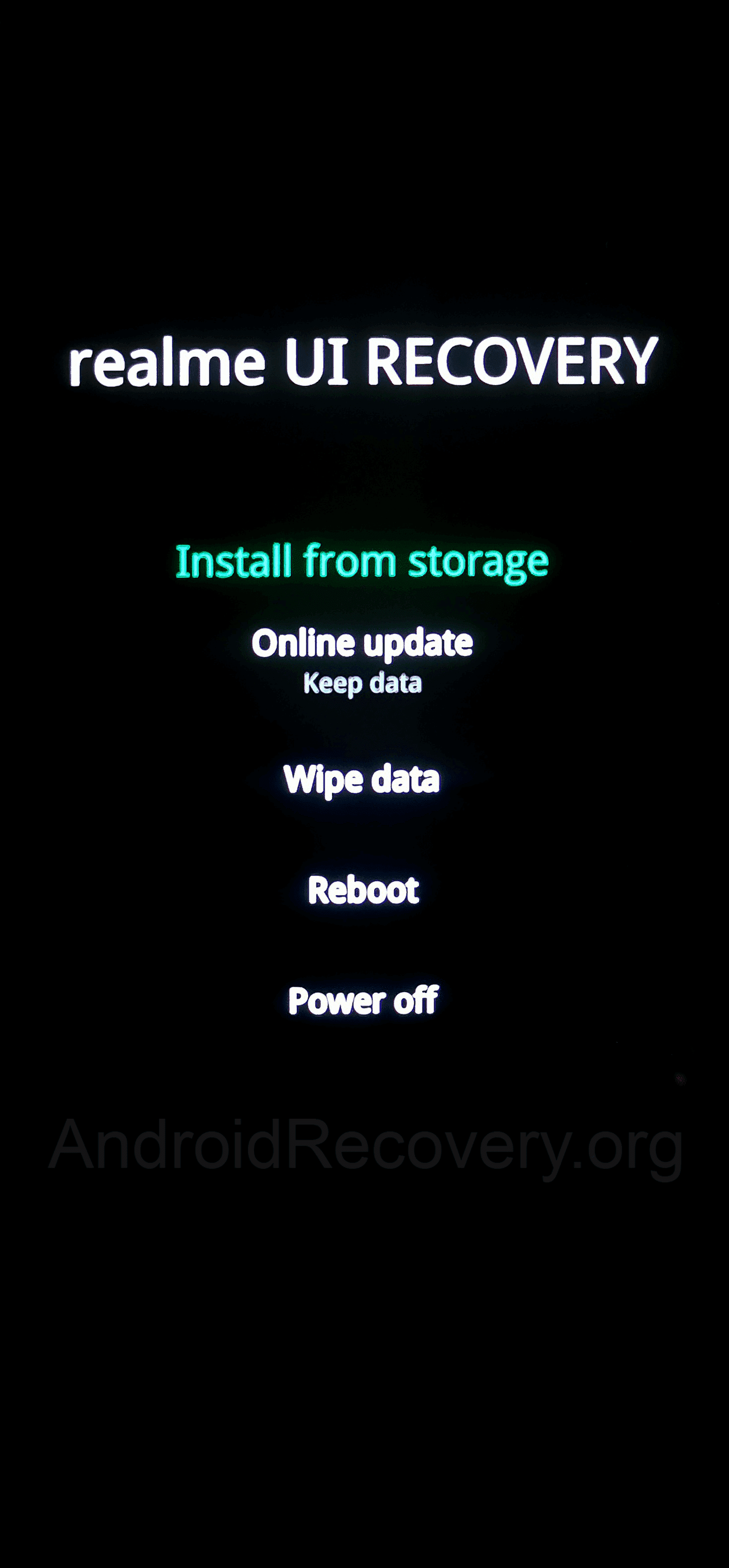 Realme 10 5G Recovery Mode and Fastboot Mode